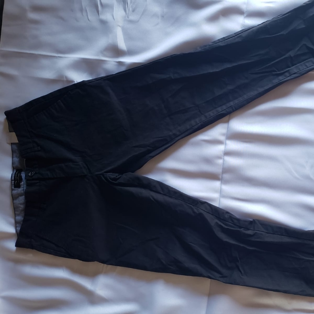 Banana Republic Mens Black Mason Chinos 32